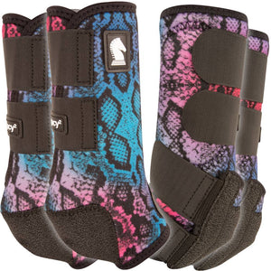 Classic Equine Legacy2 - Pattern Tack - Leg Protection - Splint Boots Classic Equine Poison - Full Set Small 