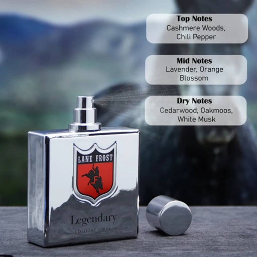 Lane Frost Legendary Chrome Cologne 3.4fl oz MEN - Accessories - Grooming & Cologne Your Country Fragrances