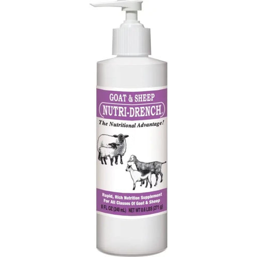 Nutri-Drench Goat & Sheep Nutrition Supplement 8 oz. Livestock - Vitamins & Supplements Bovidr Laboratories