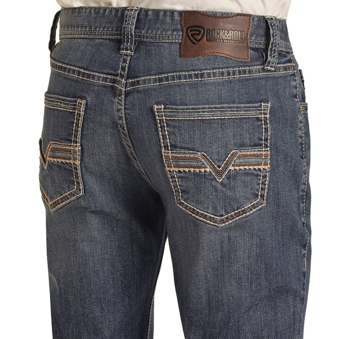 Rock & Roll Denim Men's Double Barrel Straight Jeans MEN - Clothing - Jeans Panhandle