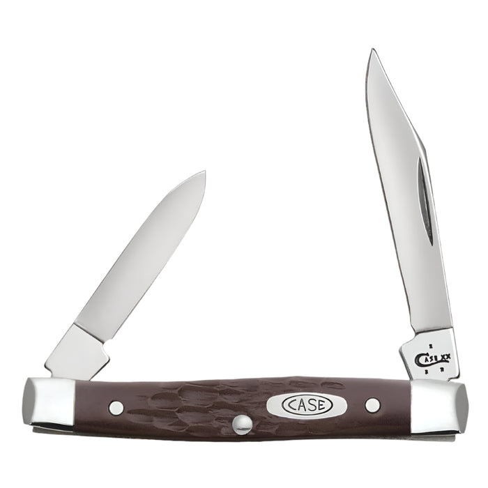 Case Brown Synthetic Jig Pen Knives W.R. Case