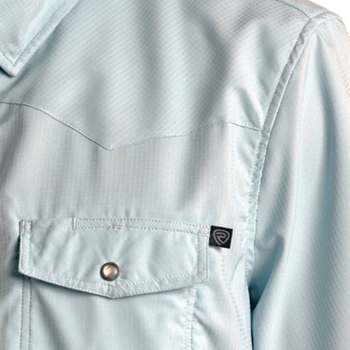 Rock & Roll Denim Men's Ripstop Pearl Snap Shirt MEN - Clothing - Shirts - Short Sleeve Shirts Panhandle