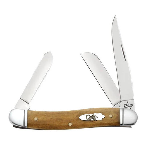Case Smooth Antique Bone Medium Stockman Knives W.R. Case