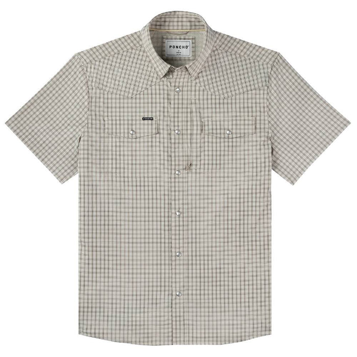 Poncho The Childress Western Shirt - Slim Fit MEN - Clothing - Shirts - Short Sleeve Poncho Outdoors