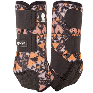 Classic Equine Legacy2 - Pattern Tack - Leg Protection - Splint Boots Classic Equine Butte Medium 