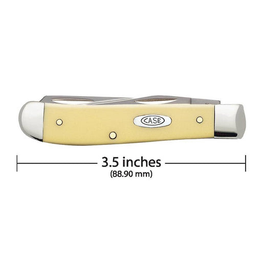 Case Yellow Synthetic Mini Trapper Knives W.R. Case