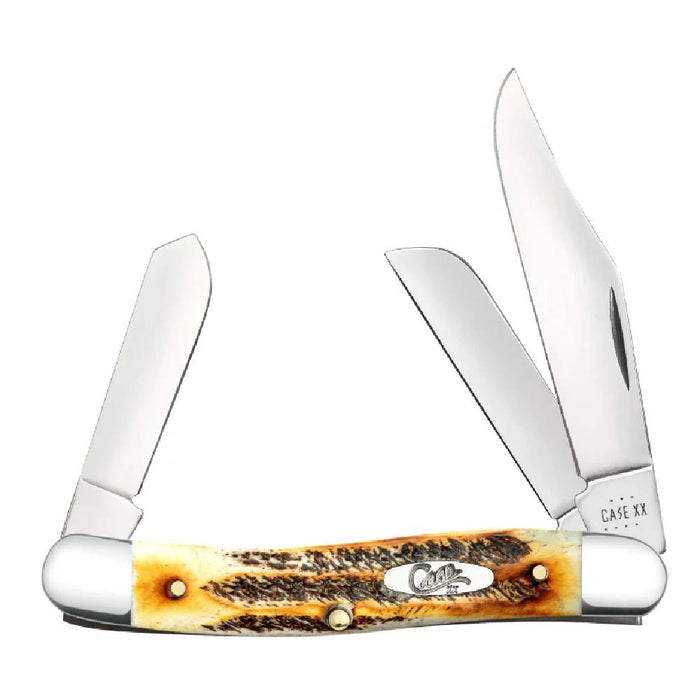 Case 6.5 BoneStag Medium Stockman Knives W.R. Case