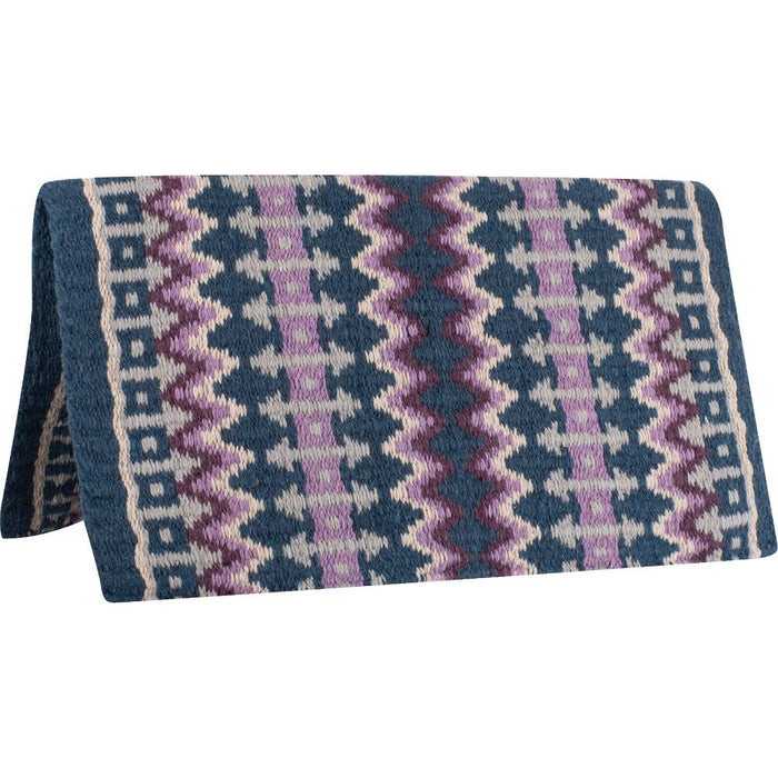Classic Equine Blanket Top Tack - Saddle Pads Classic Equine 32"x34" Navy/Lavender