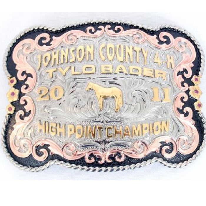 Trophy Buckle 12 Customs & Awards - Buckles Custom