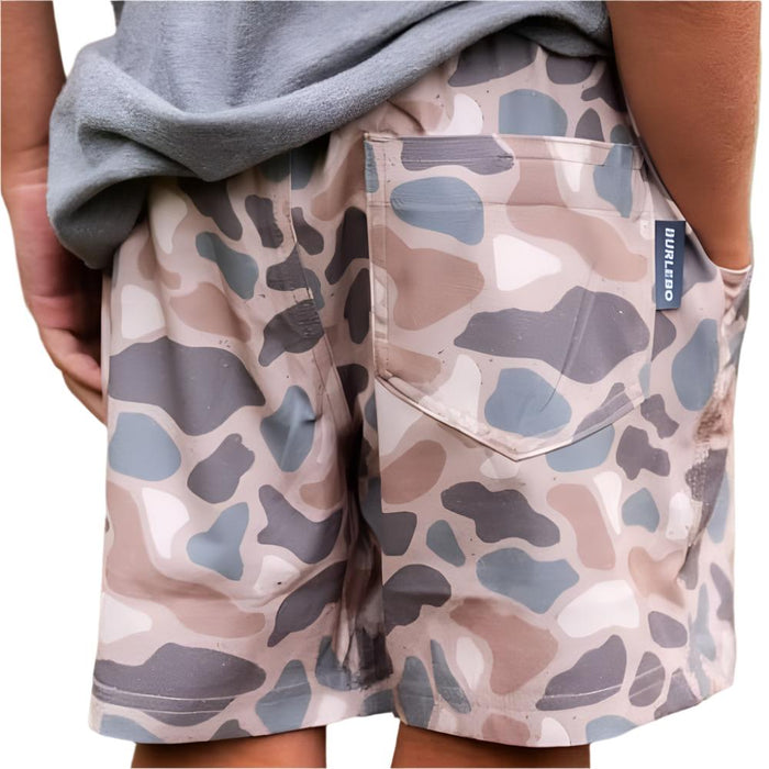 Burlebo Boy's Athletic Shorts - Pintail Camo KIDS - Boys - Clothing - Shorts Burlebo