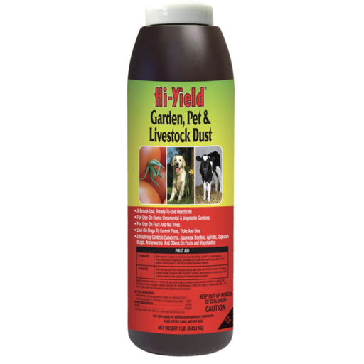 Hi-Yield Garden Pet and Livestock Dust Lawn & Garden Supplies - Pest Çontrol Hi-Yield