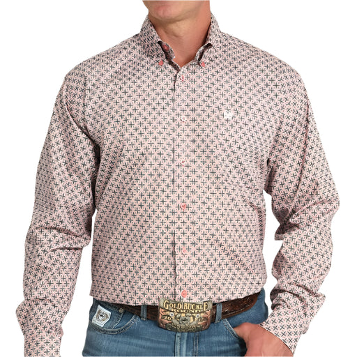 Cinch Men's Geo Print Button Down Shirt MEN - Clothing - Shirts - Long Sleeve Cinch