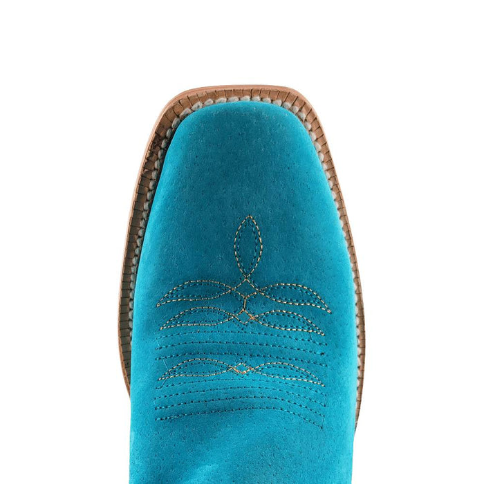 R. Watson Women's Turquoise Boar Cutter Toe Boot WOMEN - Footwear - Boots - Western Boots R Watson