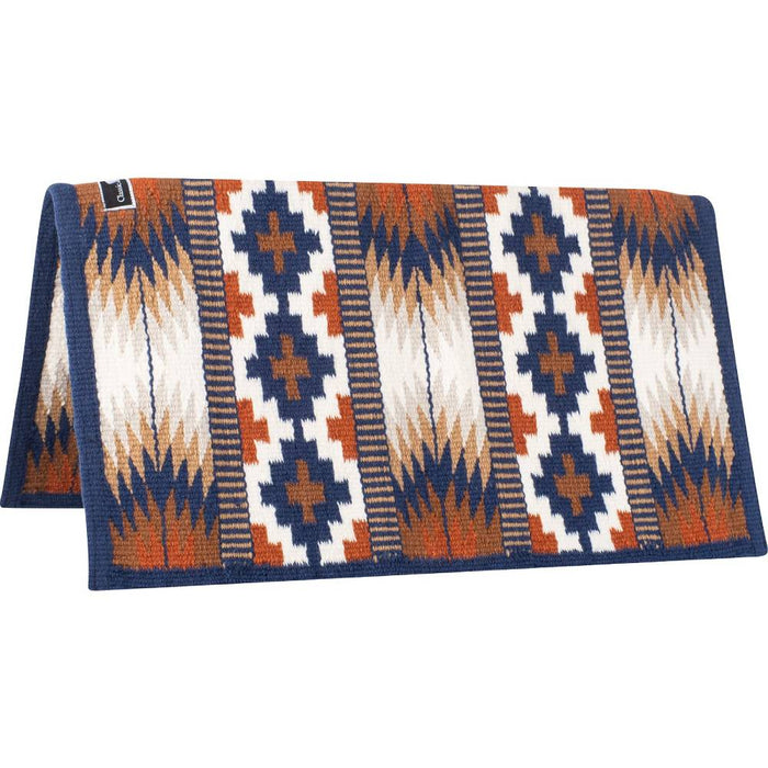 Classic Equine Show Blanket Tack - Saddle Pads Classic Equine Indigo/Chocolate