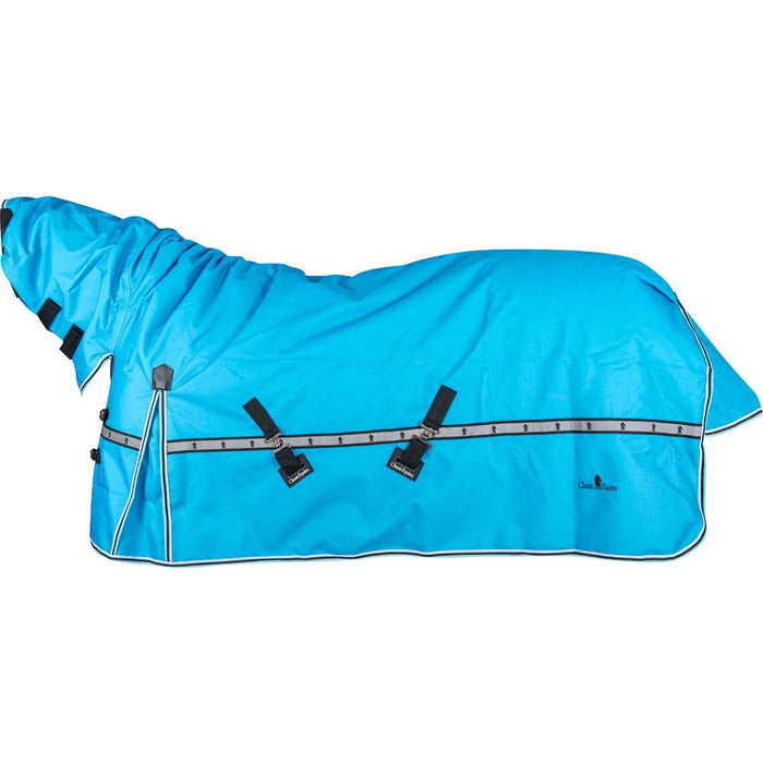 Classic Equine 10K Cross Trainer Hooded Winter Blanket Equine - Blankets & Sheets Classic Equine Aloha Blue XS