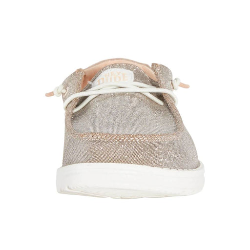 Hey Dude Wendy Metallic Sparkle - Rose Gold WOMEN - Footwear - Casuals Hey Dude