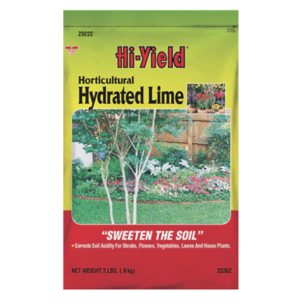 Hi-Yield Horticultural Hydrated Lime Lawn & Garden Supplies - Fertilizers Hi-Yield
