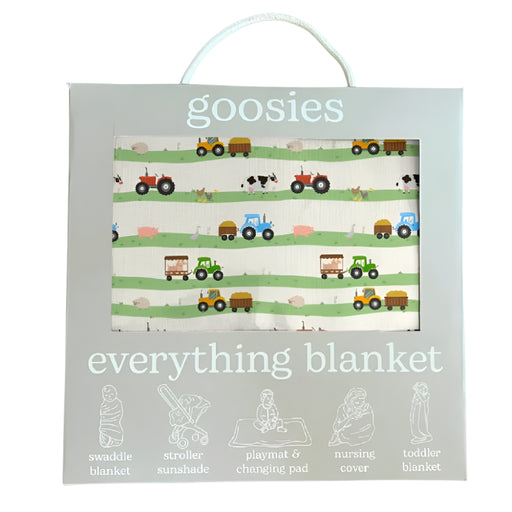Farm Stripes - Everything Blanket KIDS - Baby - Baby Accessories Goosies