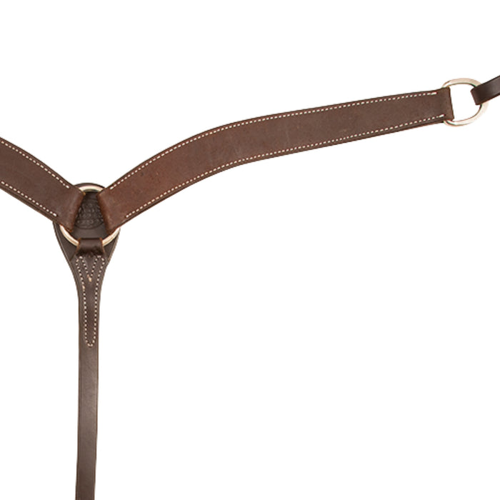 Martin Saddlery 1-3/4" Chocolate Roughout Breast Collar