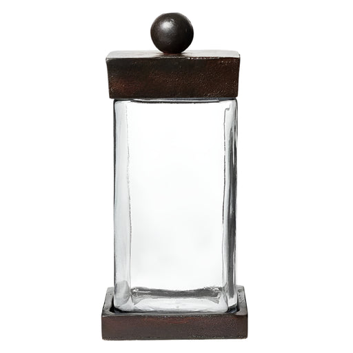 Jan Barboglio Bolita 2 Quart Canister w/Cast Iron Lid & Tray HOME & GIFTS - Home Decor - Decorative Accents Jan Barboglio By Blanca Santa