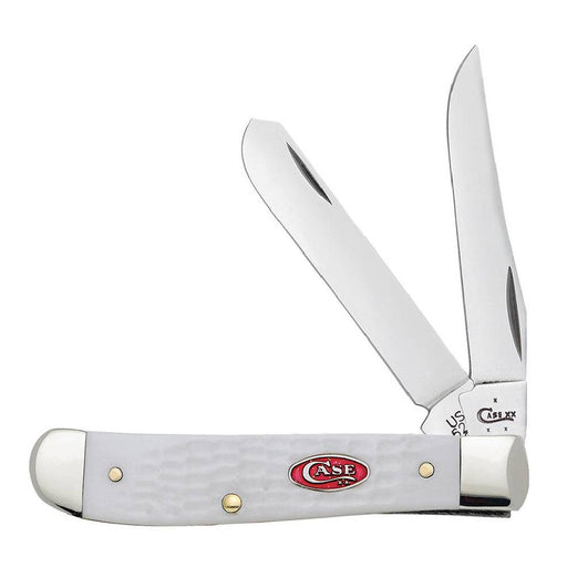 Case Sparxx White Jigged Synthetic Mini Trapper Knives W.R. Case