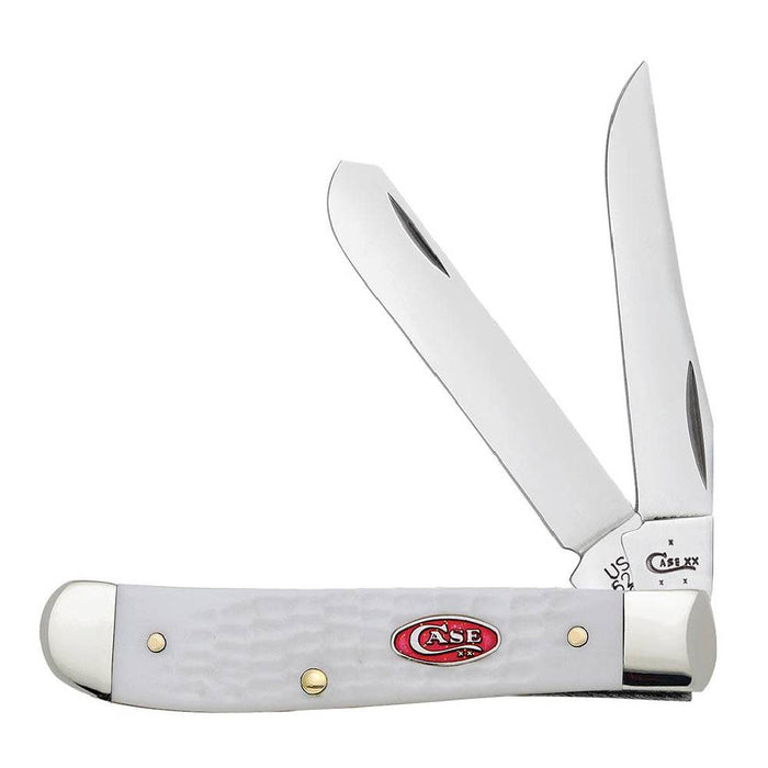 Case Sparxx White Jigged Synthetic Mini Trapper Knives W.R. Case