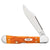 Case Mini Copperlock - Persimmon Orange Bone Peach Seed Jig Knives WR CASE   