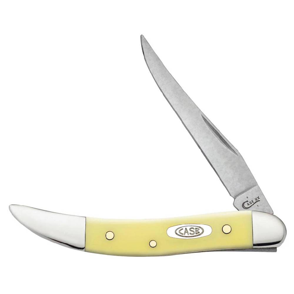 Case Yellow Synthetic Small Texas Toothpick Knives WR CASE   