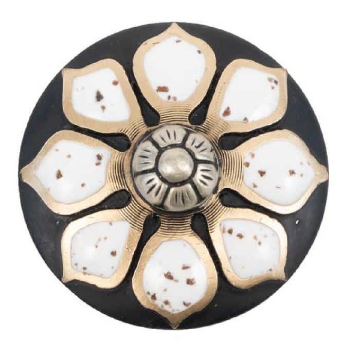 White Flower Concho Tack - Conchos & Hardware MISC