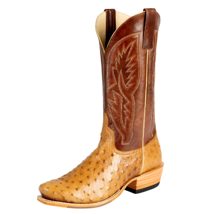 Horse Power Antique Saddle Full Quill Ostrich Boot MEN - Footwear - Exotic Western Boots Horse Power