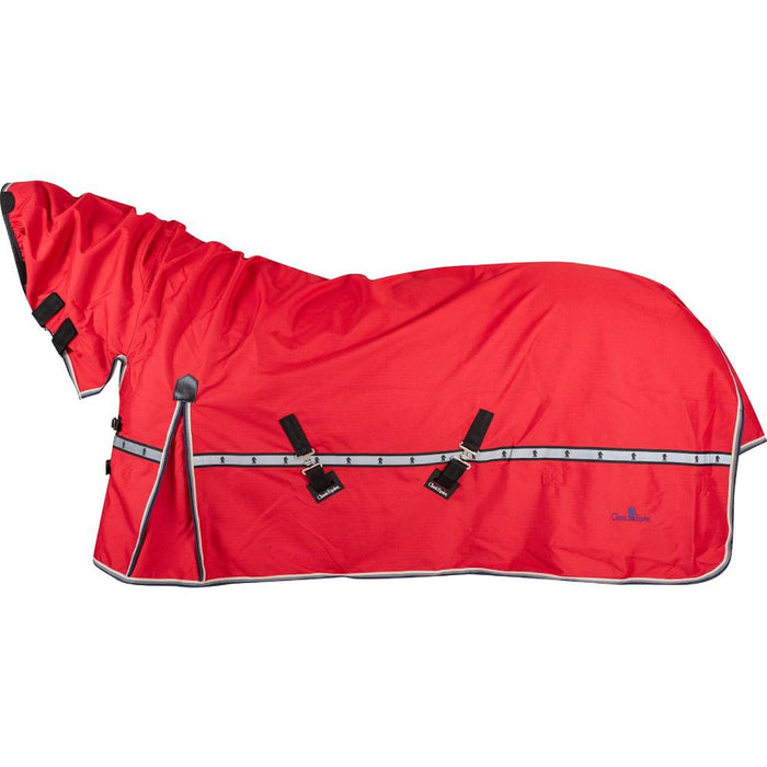 Classic Equine Windbreaker Turnout Sheet With Hood Equine - Blankets & Sheets Classic Equine Cardinal XS