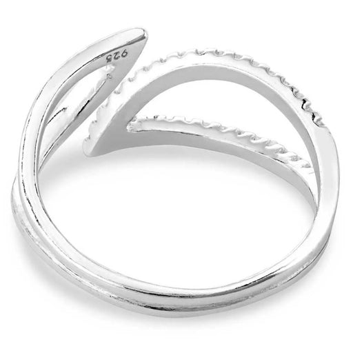 Montana Silversmiths Radiant Reflections Crystal Open Ring WOMEN - Accessories - Jewelry - Rings Montana Silversmiths