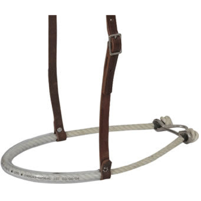 Teskey's Plastic Cover Single Rope Noseband Tack - Nosebands & Tie Downs Teskey's