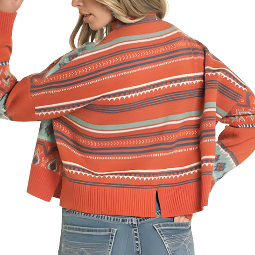 Rock & Roll Denim Women's Modern Aztec Sweater WOMEN - Clothing - Sweaters & Cardigans Panhandle
