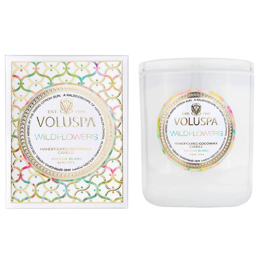 Voluspa Wildflowers Classic Candle HOME & GIFTS - Home Decor - Candles + Diffusers Voluspa