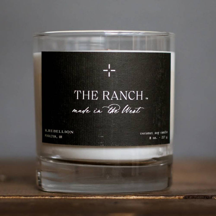 The Ranch Candle - 8 oz HOME & GIFTS - Home Decor - Candles + Diffusers R Rebellion