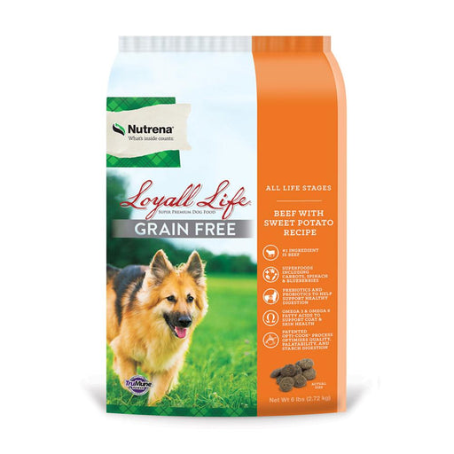 Nutrena Loyall Life Grain Free Beef with Sweet Potato Recipe Feed & Hay - Feed Nutrena