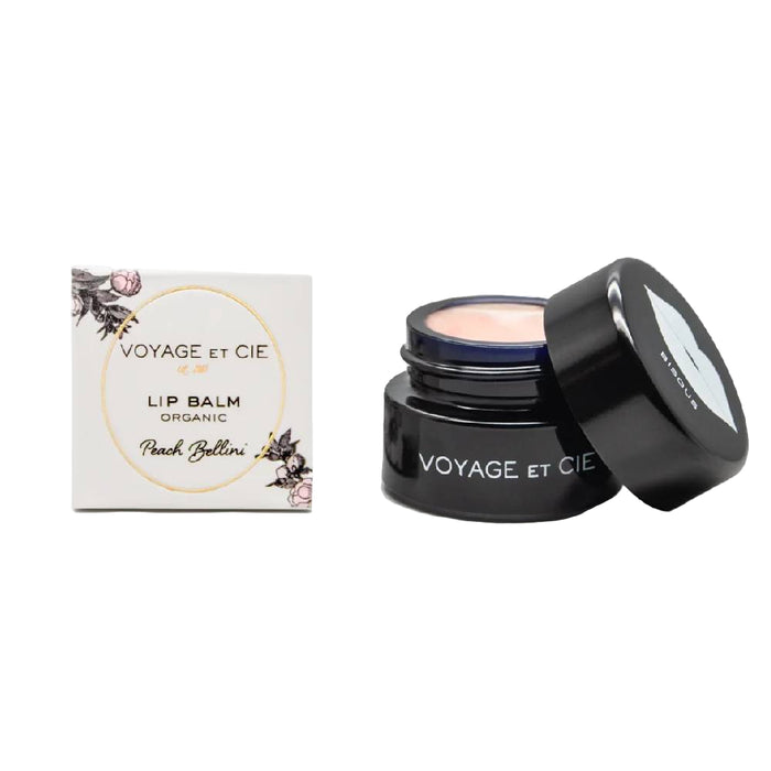 Voyage Et Cie Organic Lip Balm - Peach Bellini HOME & GIFTS - Bath & Body - Lotions & Lip Balms Voyage Et Cie