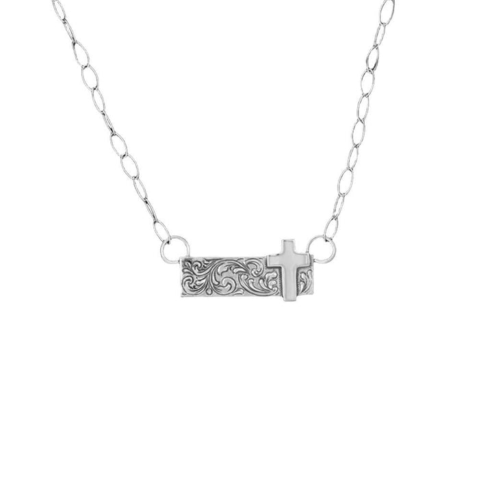 VOGT The Blessed Bar Necklace WOMEN - Accessories - Jewelry - Necklaces Vogt Silversmiths