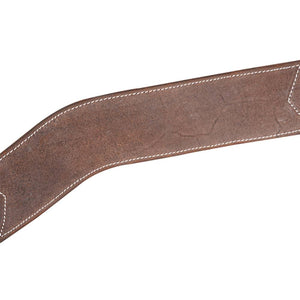 Martin Saddlery 2-3/4" Chocolate Roughout Breast Collar Tack - Breast Collars Martin Saddlery   