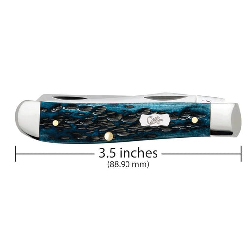 PW MEDITERRANEAN BLUE MINI TRAPPER Knives W.R. Case