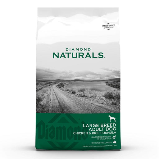 Diamond Naturals Large Breed Chicken & Rice Formula Adult Dry Dog Food Feed & Hay - Feed Diamond Naturals
