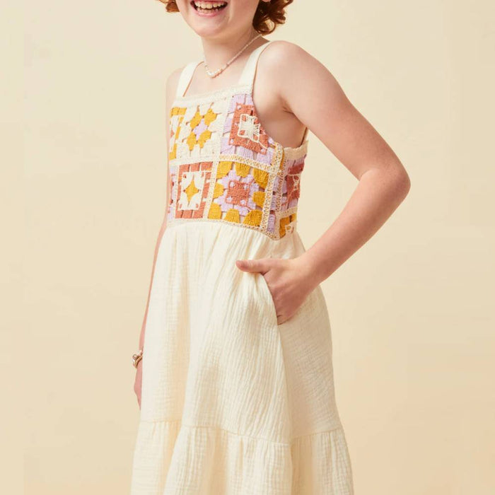Hayden Girl's Crochet Summer Dress KIDS - Girls - Clothing - Dresses Hayden Los Angeles