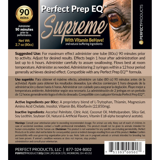 Perfect Prep Supreme Paste Equine - Supplements Perfect Prep
