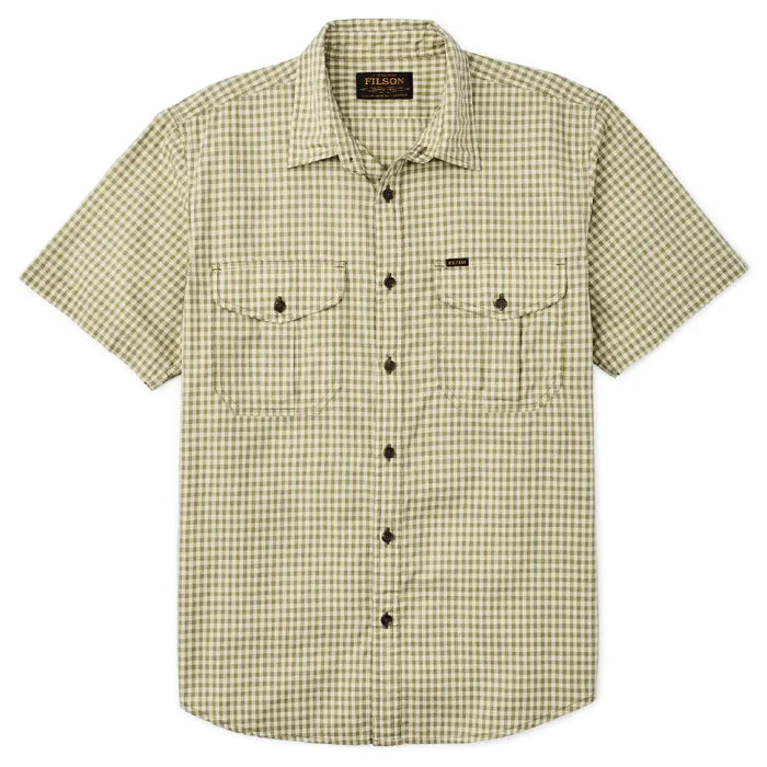Filson Washed Feather Cloth Shirt MEN - Clothing - Shirts - Short Sleeve Filson