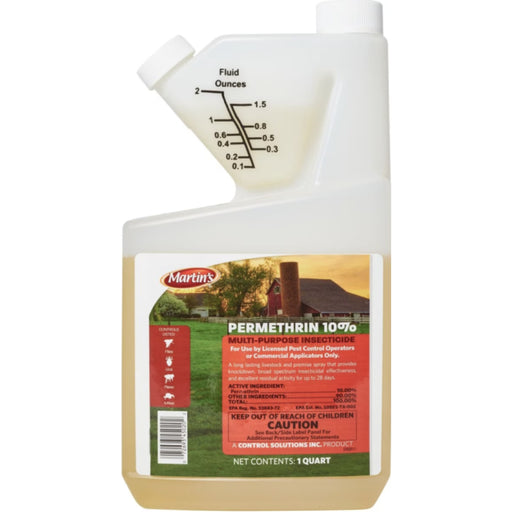 Martin's Permethrin 10% Livestock - Fly & Pest Control Martin's 1 Quart