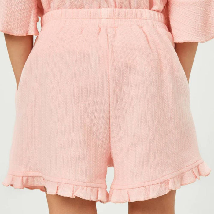 * Hayden Girl's Ruffle Knit Shorts - FINAL SALE KIDS - Girls - Clothing - Shorts Hayden Los Angeles