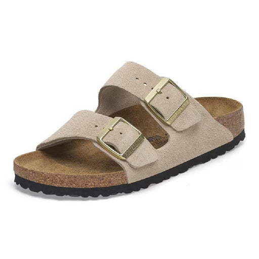 Birkenstock Arizona - Suede Sandcastle WOMEN - Footwear - Sandals Birkenstock