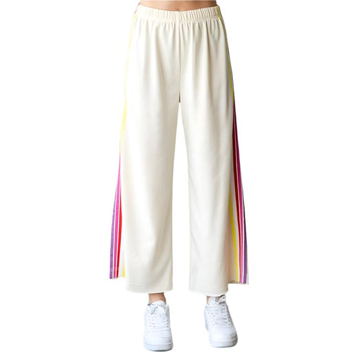 * Striped Straight Leg Cropped Pants - FINAL SALE WOMEN - Clothing - Pants & Leggings First Love