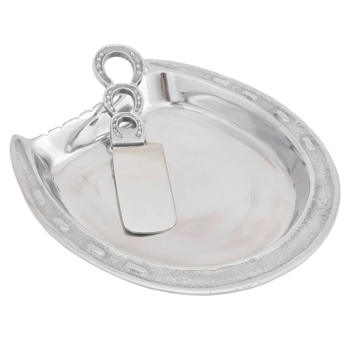 Homestead Cheese Plate with Knife HOME & GIFTS - Tabletop + Kitchen - Kitchen Decor Godinger